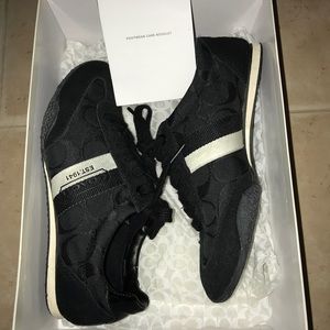Coach black Kourtney shoes